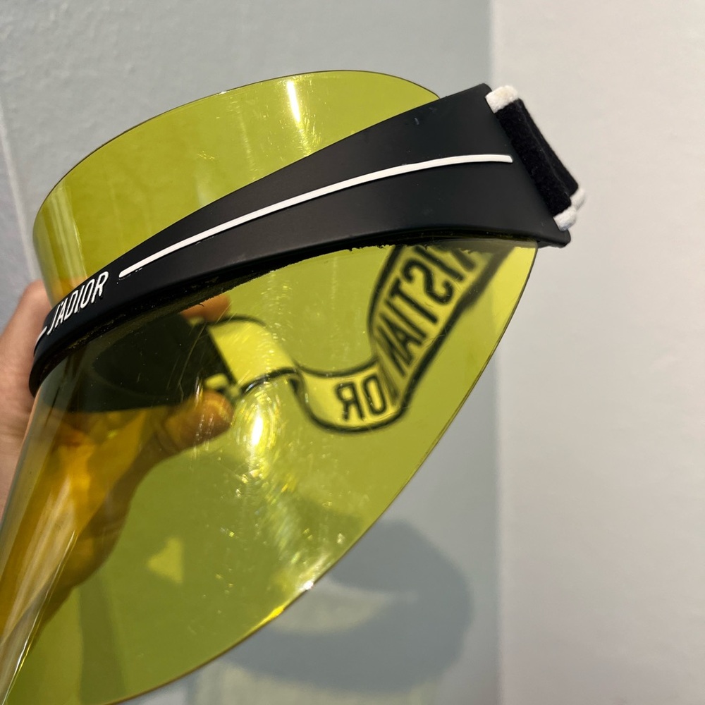 CHRISTIAN DIOR JADIOR DIORCLUB1 DIORIVIERA IBIZA SUN VISOR EYEWEAR SUN HAT - Picture 14 of 14